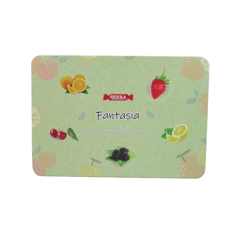 Rectangle Tin box with tray